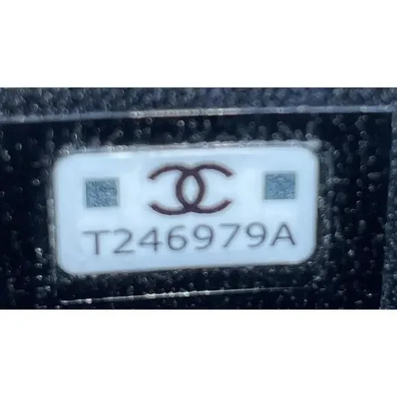 Chanel So Black Top Handle Vanity Case #243937C46B - Picture 8 of 8